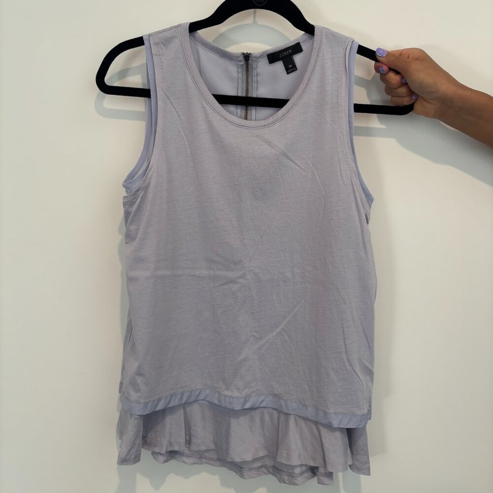 J Crew Double Layered Tank Top